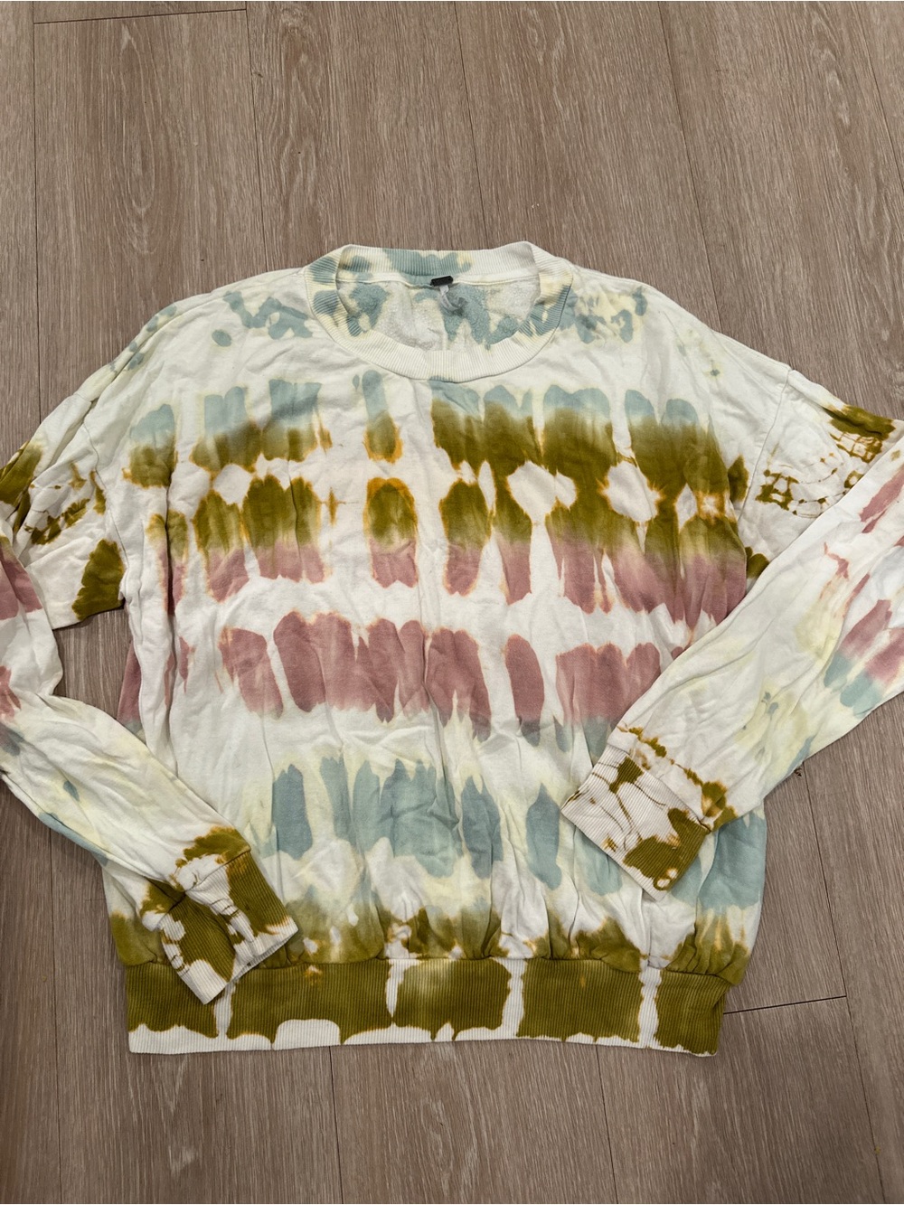 YFB Young Fabulous Broke Tie Dye Sweater Medium Lightweight